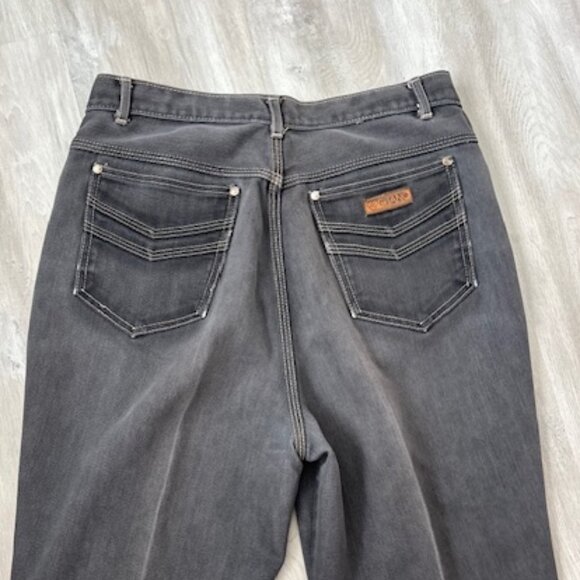 Vintage 90s Gitano Jeans High Rise Gray 'mom' jeans - 16L - Picture 3 of 5